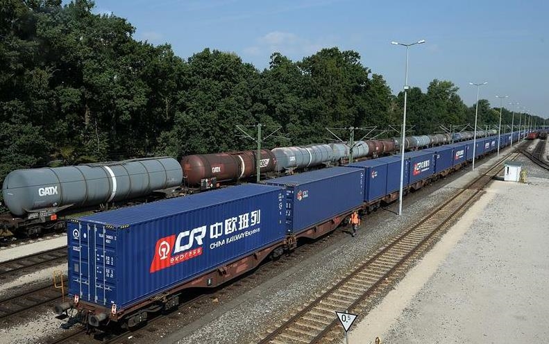 Arrivée à Nuremberg du premier train de fret reliant la ville à Chengdu via Semianowka